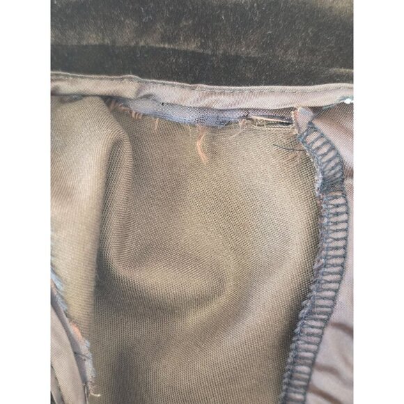 Etro Brown Velvet Pants IT 42 US 6 Low Rise 100% Cotton Italy Y2K Designer - Picture 9 of 9